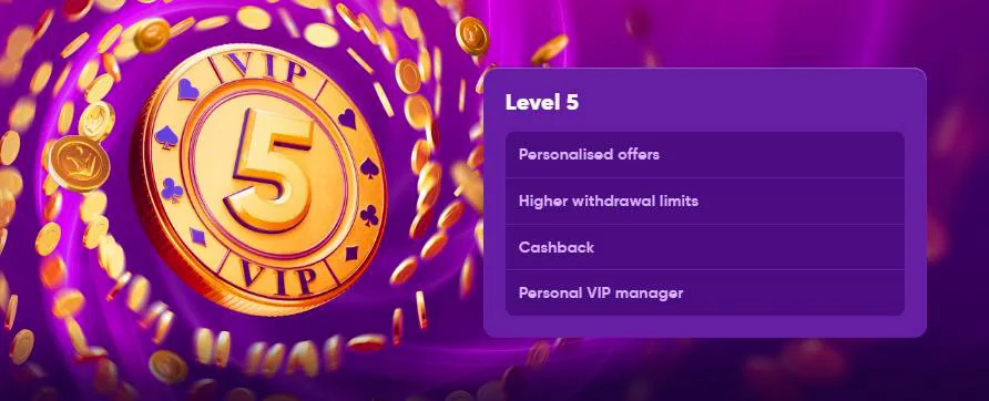 vip banner at kingmaker casino
